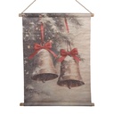 Wandkaart Kerst 55x3x75 cm
