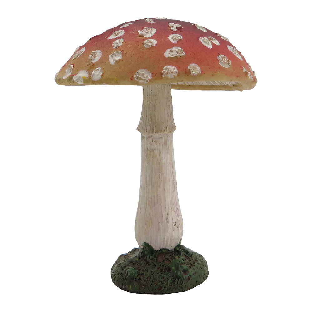 Decoratie paddenstoel Ø 7x10 cm