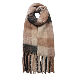 [JZSC0478KH] Châle d'hiver pour femmes Beige 50x180 cm