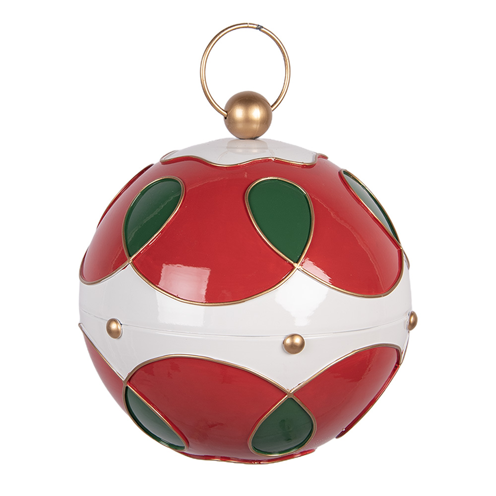 Decoratie Kerstbal Ø 24x27 cm