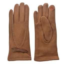 [JZGL0032] Winter Gloves Brown 8x24 cm