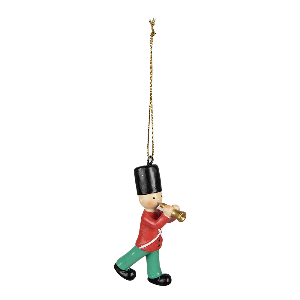 Decoratie hanger soldaatje 4x2x8 cm