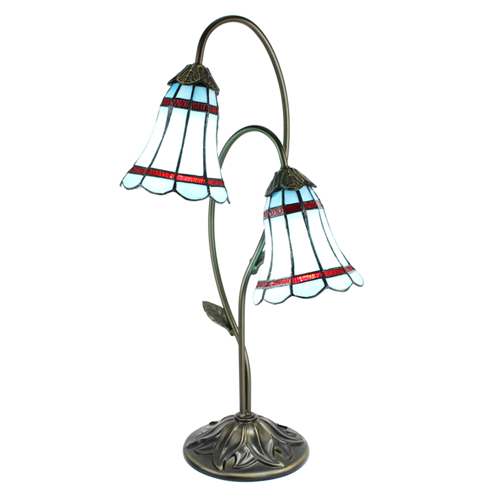 Tafellamp Tiffany 35x18x61 cm E14/max 2x25W