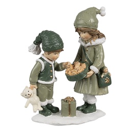 [6PR4189] Deko Kinder Grün 10x5x13 cm
