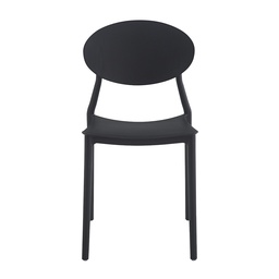 [50893] Sedie da Cucina Nero 41x42x81 cm