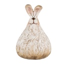 Decoration Rabbit Beige 10x9x14 cm