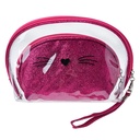 Kulturtasche Damen Rosa (set 2) 24x15 / 19x12 cm