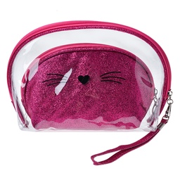 [JZSET0002F] Busta toilette per donne Rosa (set 2) 24x15 / 19x12 cm