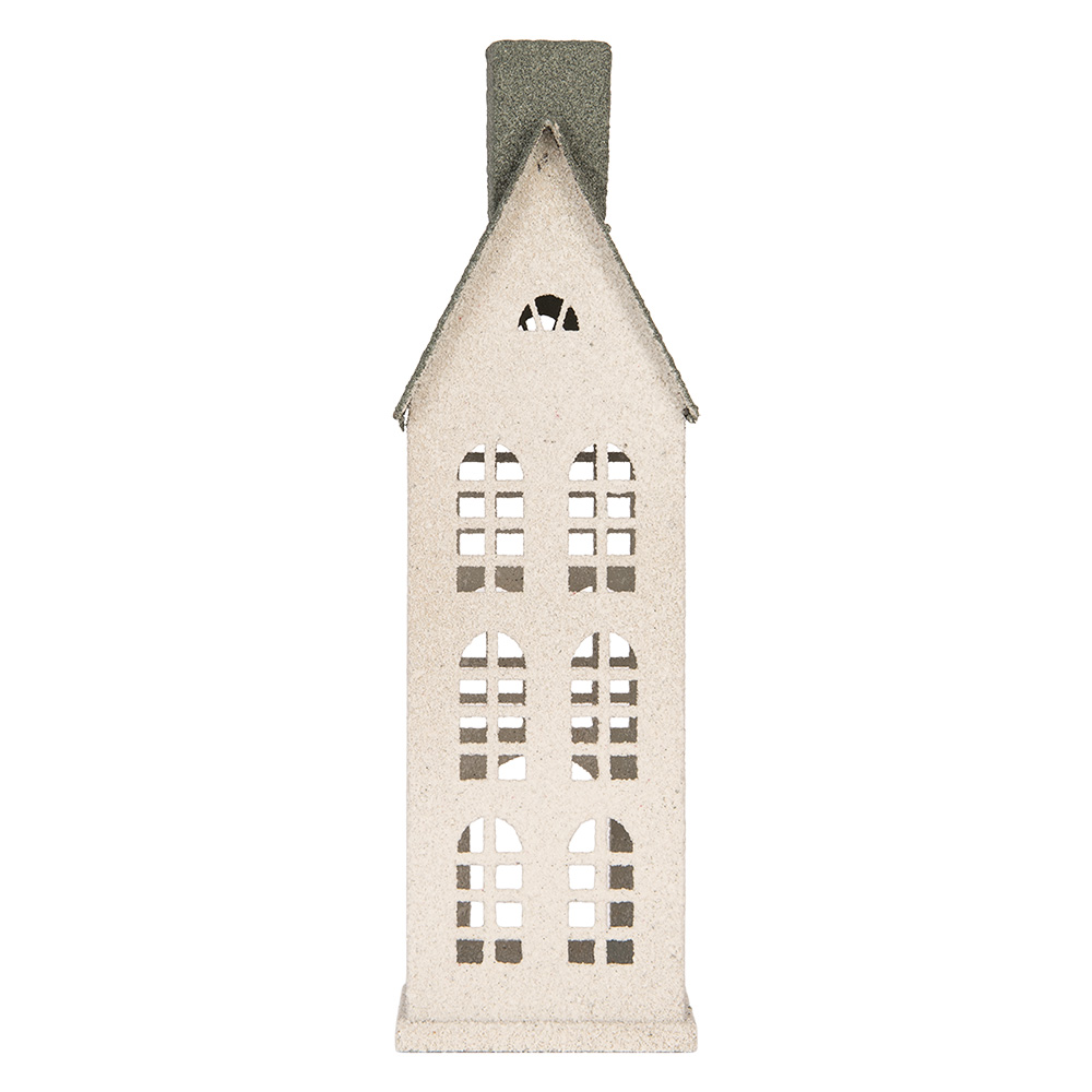 Decoratie huis 17x8x38 cm