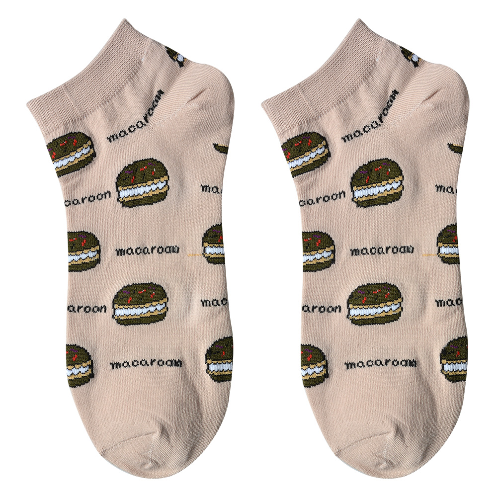 Socken Beige Grün 36-41