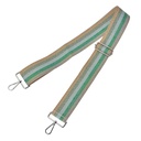 Sangle de Sac Beige Vert 5x140 cm