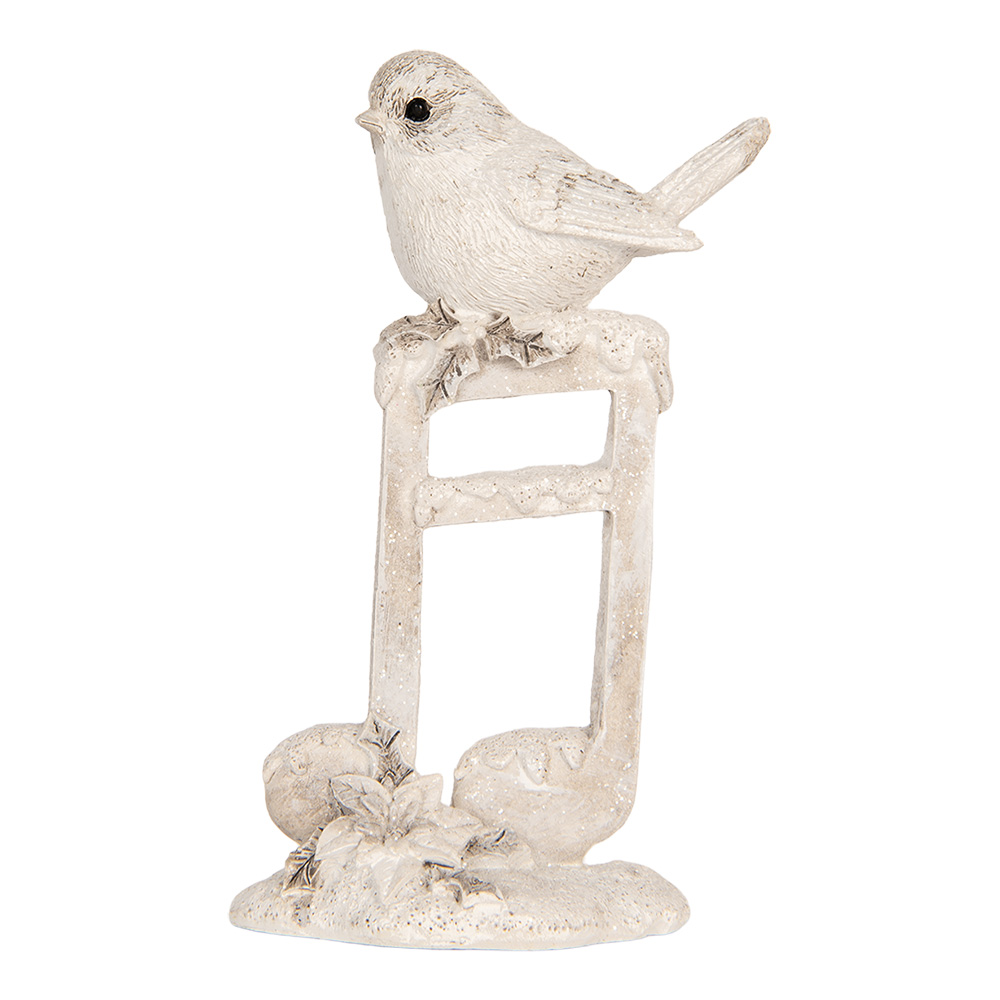 Decoratie vogel 8x4x13 cm