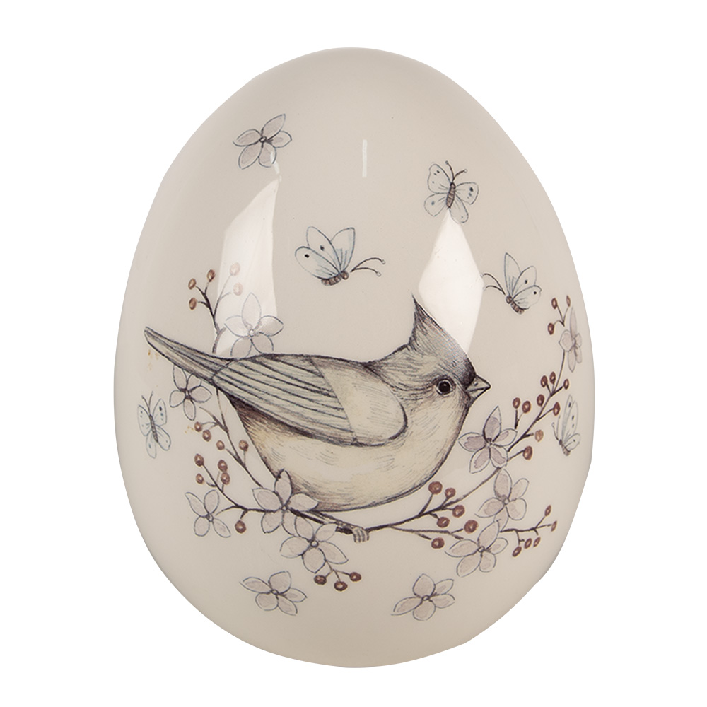 Image de décoration uf Blanc Ø 13x16 cm