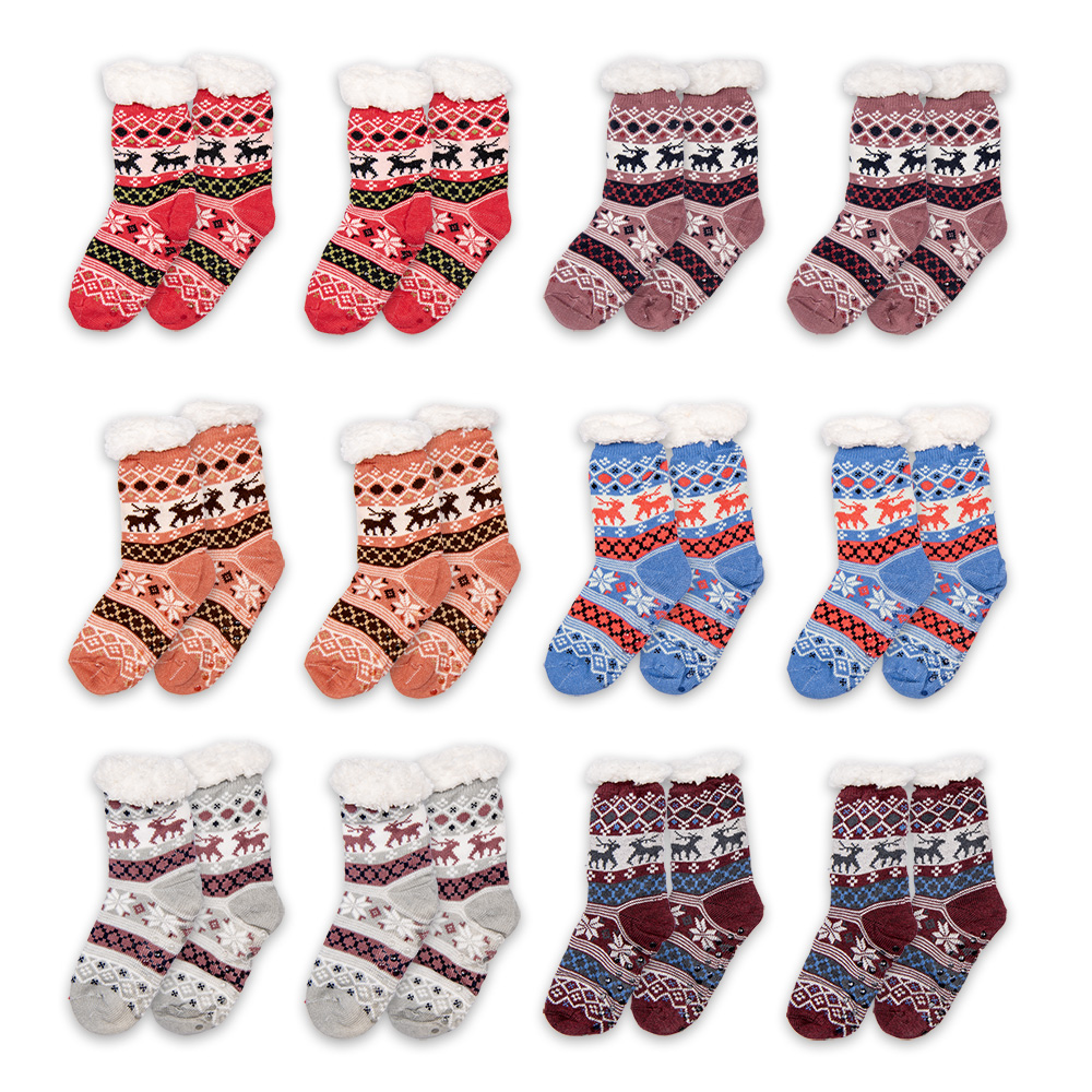 Sokken one size multi set van 12 paar