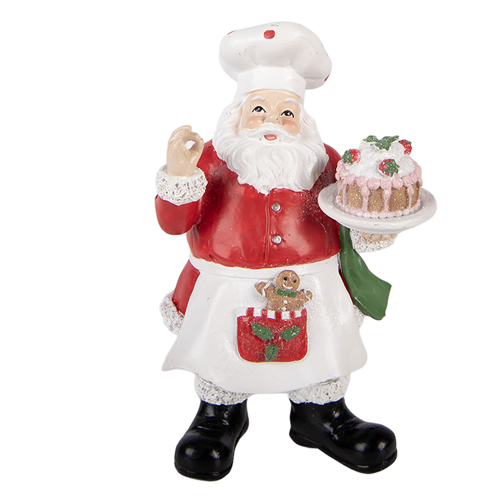 Decoratie kerstman 9x8x16 cm
