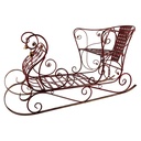 Decoration Sledge Red 107x56x56 cm