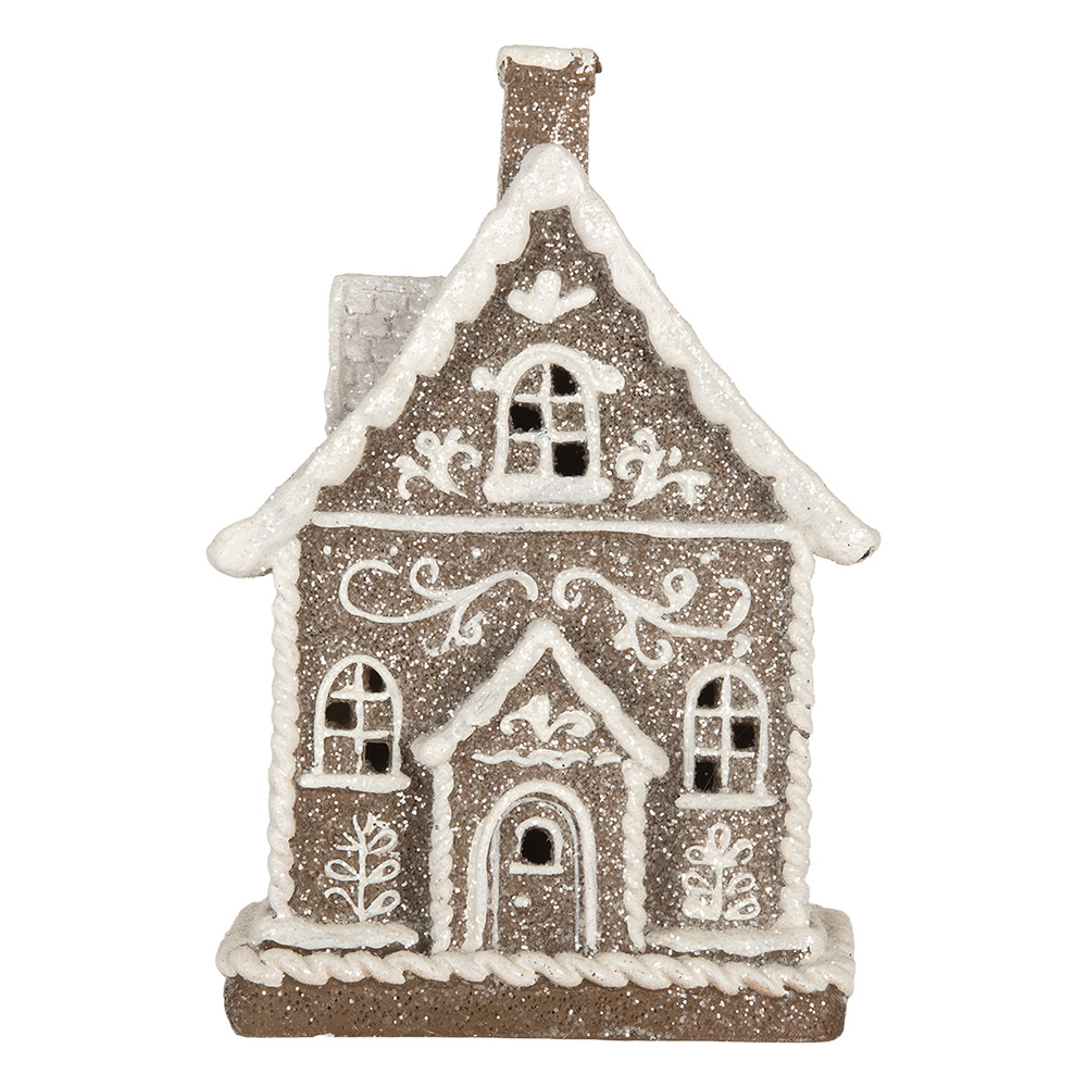 Decoratie huis met LED 16x10x23 cm