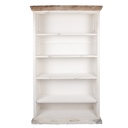 Armadietto regolabile Bianco 116x36x195 cm
