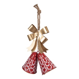 [6Y6026] Decoratie hanger bellen 26x10x29 cm