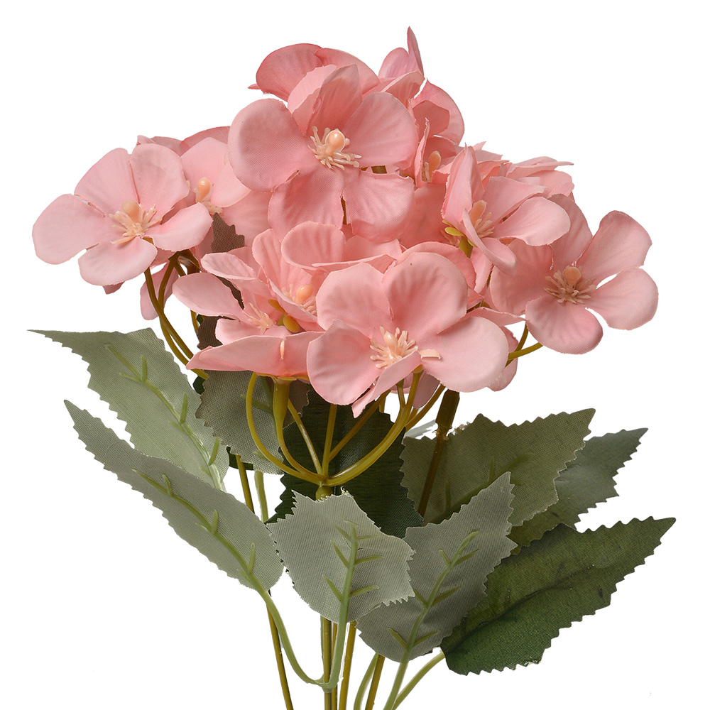 Decoratie tak met bloemen 16x12x30 cm