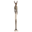 Image de décoration cerf Gris 12x12x92 cm