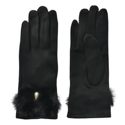 [JZGL0113Z] Winter Gloves Black 9x23 cm