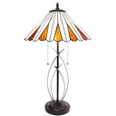 Lampe de table Tiffany Ø 41x69 cm E27/max 2x60W
