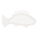 Schüssel Fisch Weiß 30x15x3 cm / 150 ml