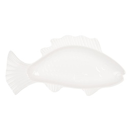 [6CEBO0196] Scodella Pesce Bianco 30x15x3 cm / 150 ml