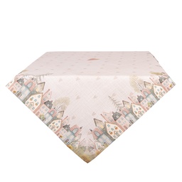 [HHS01] Tovaglia Beige Rosa 100x100 cm
