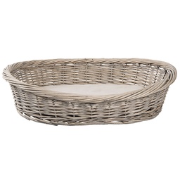 [5RO0388] Panier pour chien Gris 74x57x19 cm