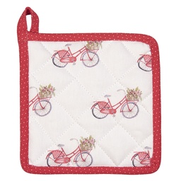 [RBC45K] Porte-pot Enfant Blanc, Rouge 16x16 cm