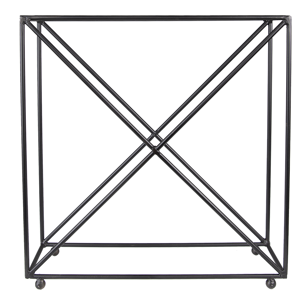 Porte-bouteille Noir 44x15x45 cm