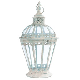 [6Y2109] Lanterna Bianco Ø 29x55 cm