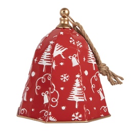 [6Y6018] Decoratie bel Ø 27x31 cm