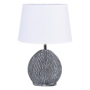 Table Lamp White 26x19x38 cm E27/max 1x60W