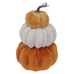 [67020] Décoration Champignon Orange Ø 19x30 cm