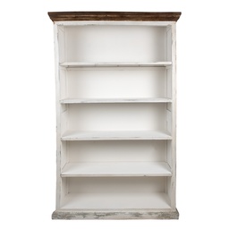 [5H0708W] Schrank Weiß 120x36x195 cm
