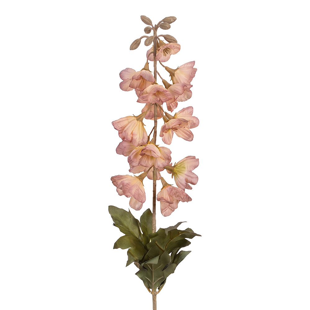 Decoratie tak met bloemen 88 cm