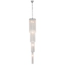 Chandelier Silver Ø 30x185/245 cm E14/max 7x25W