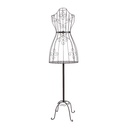 Schneiderpuppe Verstellbar Weiblich Braun 41x30x152 cm