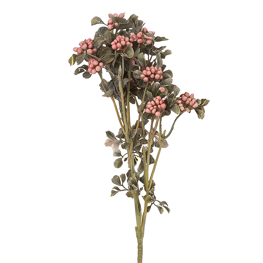 Decoratie tak met bloemen 67 cm