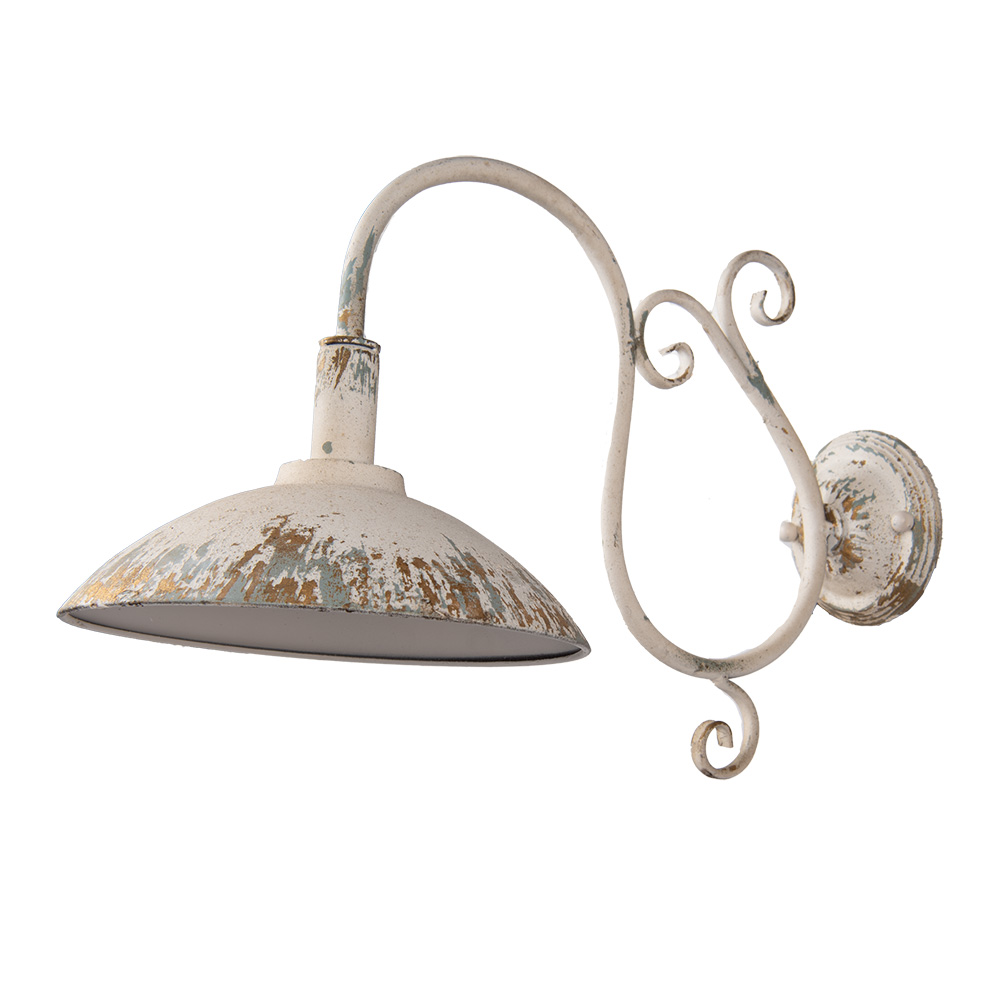 Applique a parete Beige Grigio 49x23x27 cm E14/max 1x25W