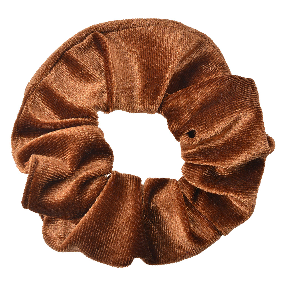 Haarelastiekje Ø 10 cm bruin