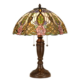 [5LL-5370] Tafellamp Tiffany Ø 47x61 cm E27/max 2x60W