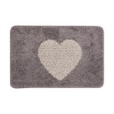 Tapis de bain Gris 58x38x1 cm