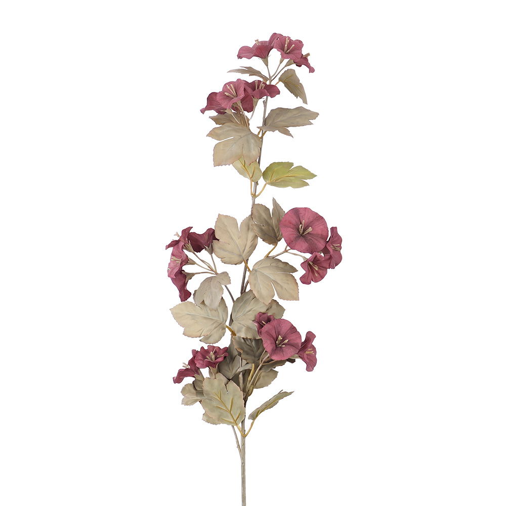 Decorative branch with flowers Purple 113 cm