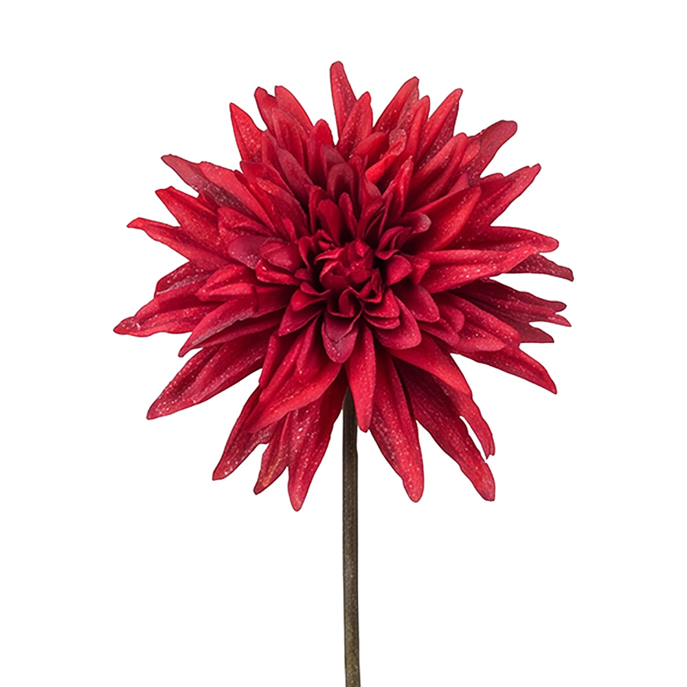 Decoratie tak met bloemen 50 cm