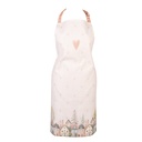 Kitchen Apron Beige Pink 70x85 cm