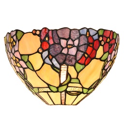 [5LL-6357] Wandlamp Tiffany 30x15x18 cm E14/max 1x40W